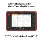 Battery Replacement for Matco Tools MAXGO MDMAXGO Scan Tool